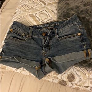 AE shortie shorts